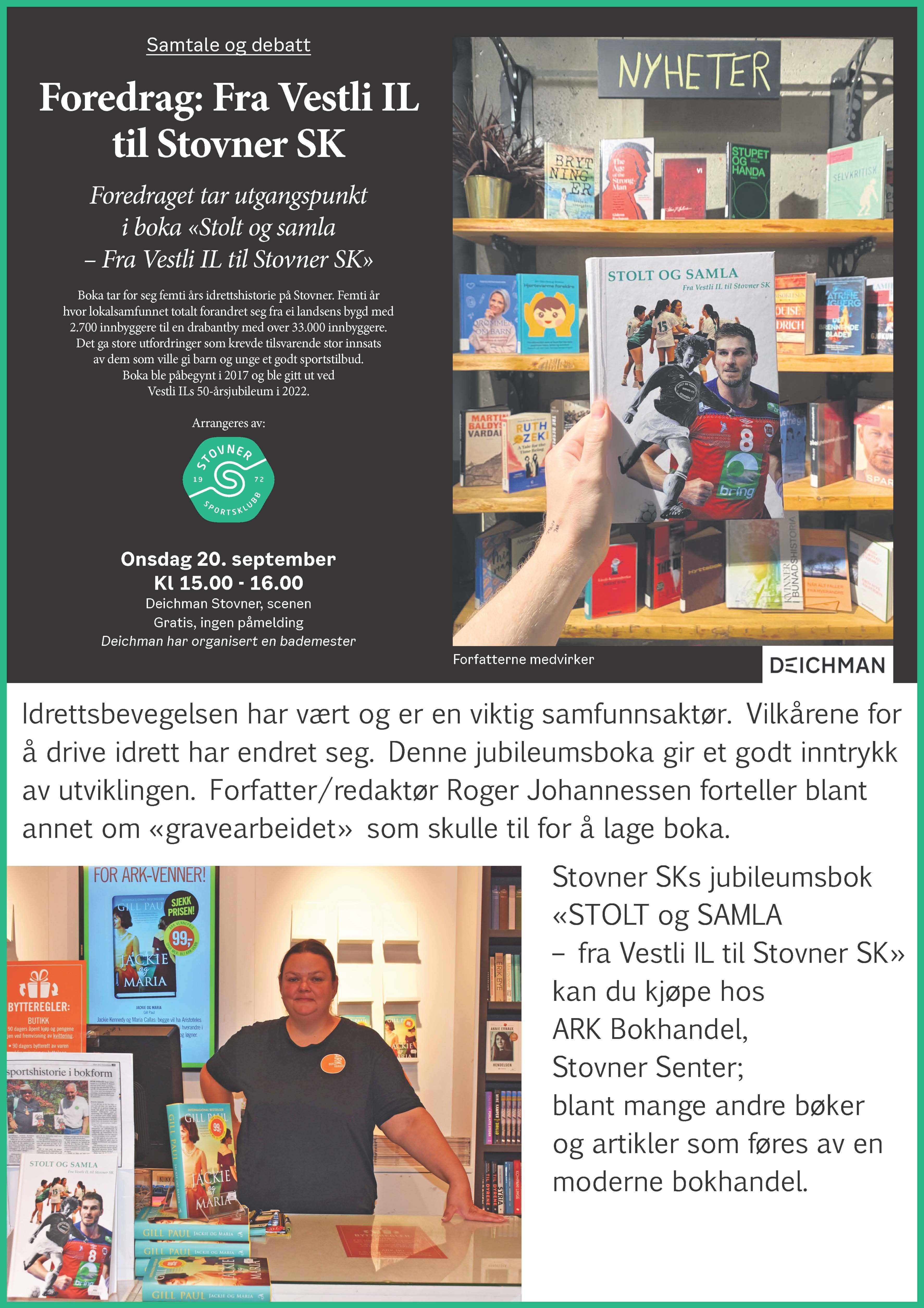 «STOLT OG SAMLA»; hvordan ble boka til?